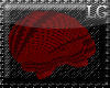 (LG)Red winter hat