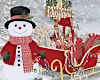 Snowman w Sleigh