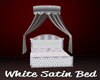 [bamz]White Satin Bed