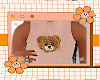 Girls Cream Teddy Top