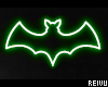 Green Neon Bat