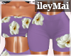 i| TTop/Shorts Lavender