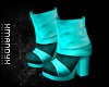 xMx:Star Teal Boots