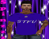 STFU Blue Tee Shirt