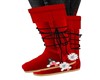 RED SNOWMAN UGGS
