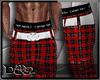 D- Red Plaid Baggy