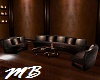 Cigar Lounge Couch Set