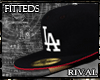 R- Blk red La fitted