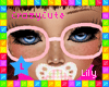 !L Lucy Glasses Pink