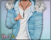 !H! Blue Coat Outfit