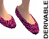 *Fly* Pink Scene Flats
