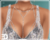 Silver Disco Cowl Top