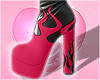 Flame Boots - Pink