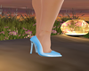 paris blue heels