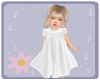 Kids White Dress