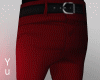 🆈 Slim Pants Crimson