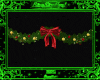 Garland Green w Red Bow