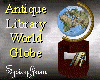 Antq Library World Globe