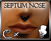 [CX]Septum nose ring XXL