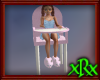 Baby Girl Pink Highchair