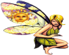 Solar Fairy Sticker