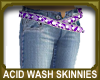 Acid Wash Skinnies