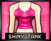 * Shiny tank top - pink