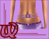 Belt jewel purple