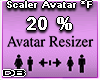 Scaler Avatar *F 20%