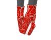 BALL RED BOOTIES