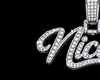 Nicole Iced Name Chain