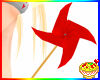 ~R~ Cute red pinwheel