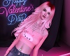 Valentine cherry pink