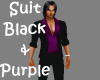 Black Suit ~Purple Shirt