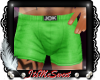 JOK Solid Boxers Green