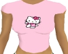 Pink-Hello Kitty T-shirt