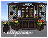 Paris Cafe Flower Stall