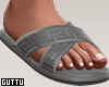 Grey Flipflops