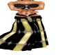 black gold gown