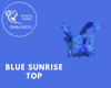 Blue Sunrise Top