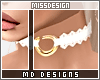 MD♕Choker White