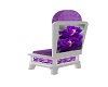 NA-Purple Floral Chair