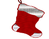 Red Knit Christmas Sock