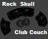 Rock Skull Club Couch