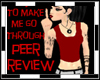 No No No Peer Review