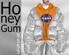 M| NASA Oversized Coat