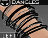 [SIN] Bangles-Blk/Silv L