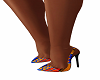 African Dress Heels