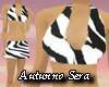 Zebra Halter Top