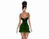 hw green mini dress